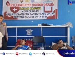 Satlantas Polres Mukomuko Gelar Donor Darah, Peringati Hari Keselamatan dan HUT Lalu Lintas Bhayangkara ke-70
